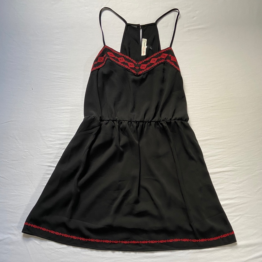 Love Tree Black Mini Dress